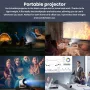 Extralink Smart Life Smart Projector ESP-Mini-V2BL, 200 ANSI, 720p, automaattinen trapetsikorjaus, Android 11