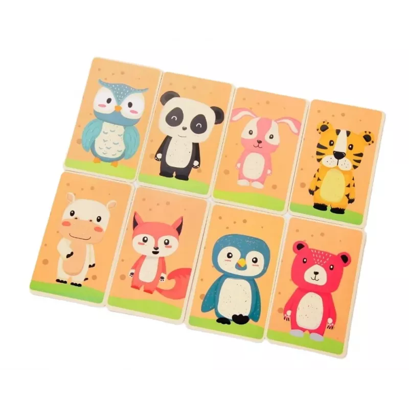 EXTRALINK TOYS Magnetic Puzzle Book Animals 68 osaa