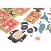 EXTRALINK TOYS Magnetic Puzzle Book Animals 68 osaa
