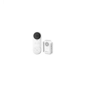 EZVIZ CSDB25MP akkuvideoroviokello-sarja langattomalla kellolla, 2K+ resoluutio, 176° kuvakenttä, IP65, 5200 mAh akku, microSD 256GB asti, yhteensopiva Alexa/Google