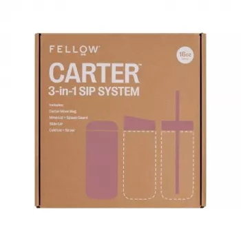 Fellow Carter Move Mug 3-in-1 473 ml termomuki 3 kannella Powder Pink