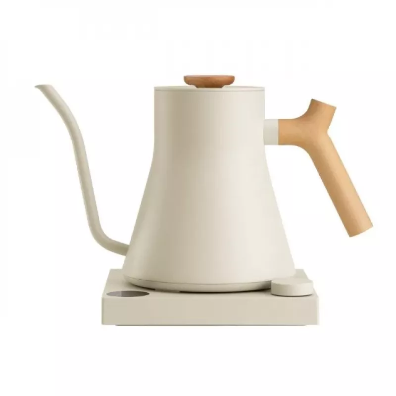 Fellow Stagg EKG PRO sähköinen pour-over-vedenkeitin 900ml seesaminsininen puukahvalla