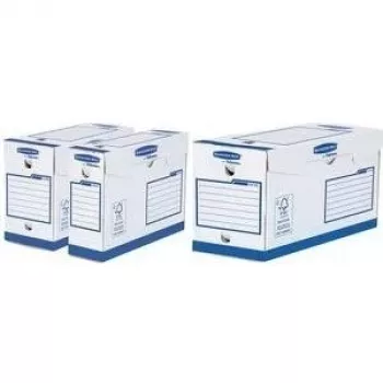 Fellowes Bankers Box Basic Heavy Duty A4+ -arkistolaatikko sininen, 100% kierrätyskartonki, FSC-sertifioitu 4472902