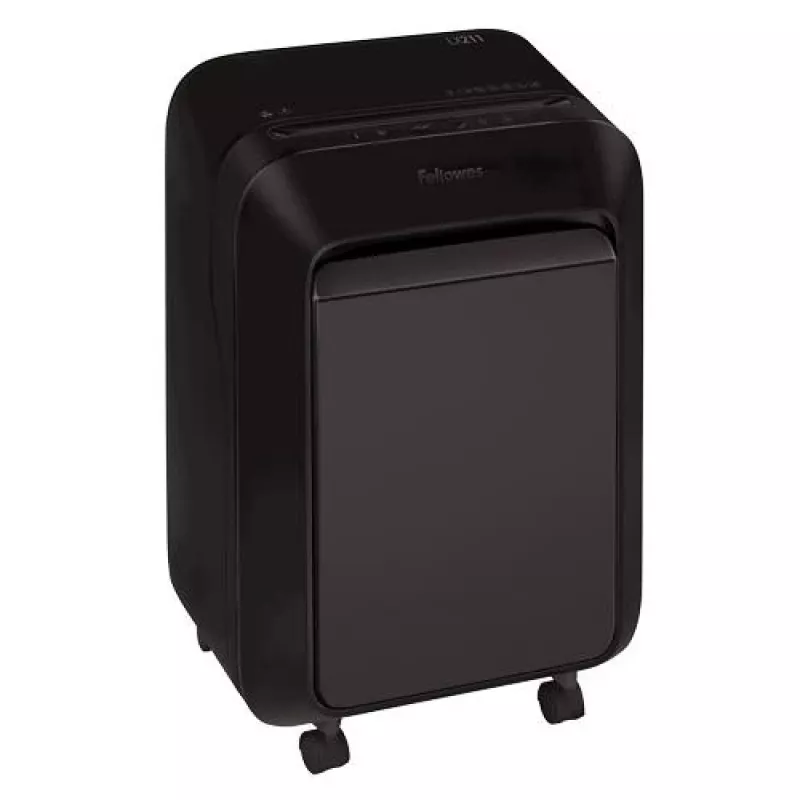 Fellowes Powershred LX211 Micro-Cut -silmäpaperisilppuri, musta, 15 arkkia, 23 litraa