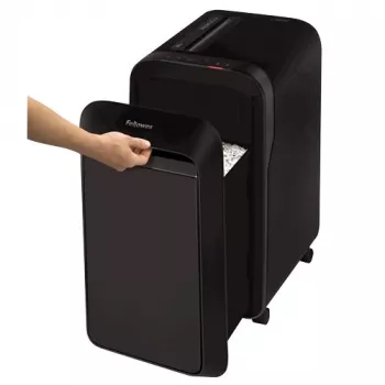 Fellowes Powershred LX221 mikrosilppuri-asiakirjasilppuri, 17 arkkia, P-5 turvallisuus, 30L säiliö, musta 5050401