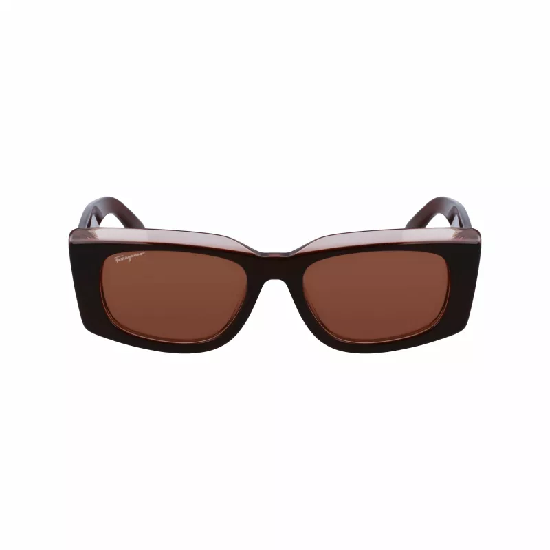 FERRAGAMO SF1079S-211 naisten aurinkolasit havanna ruskea liukuväri 54 mm