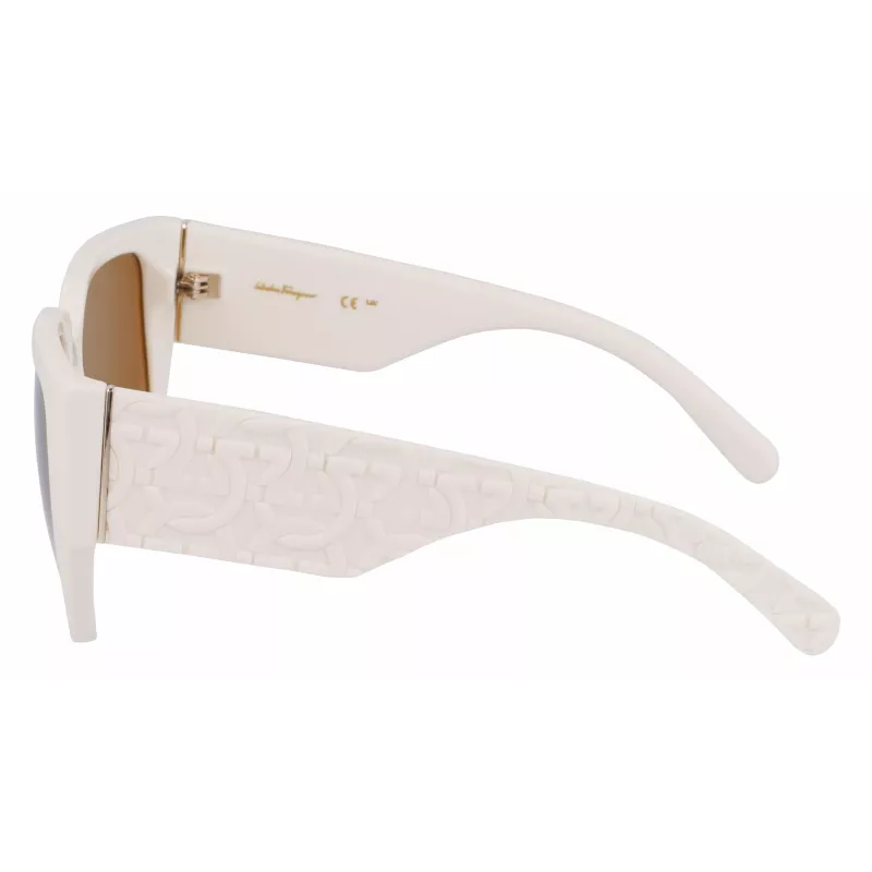 FERRAGAMO SF1088SE-103 naisten aurinkolasit Havana ruskea liukuväri 57 mm