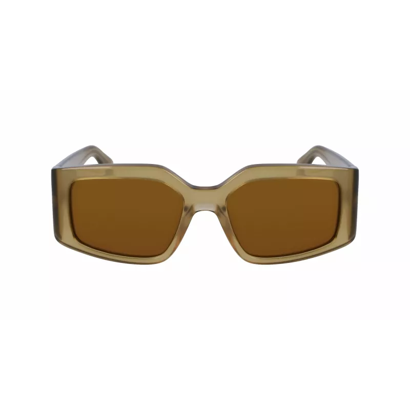FERRAGAMO SF1101S541833 naisten aurinkolasit - musta asetaattikehys, harmaat liukuvärilinssit, 54 mm