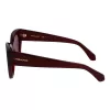 FERRAGAMO SF1107S552065 naisten kulmikkaat asetaatti-aurinkolasit Havana Brown Gradient 55/20/140 mm