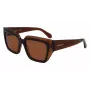 FERRAGAMO SF2002S-233 naisten aurinkolasit Havana asetaatti ruskea gradient 55/18/140 mm
