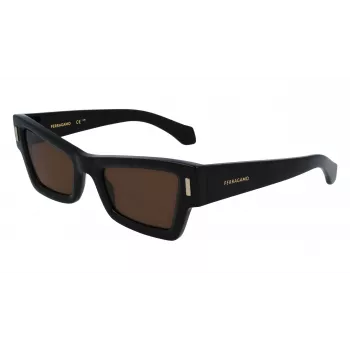 FERRAGAMO SF2006S-001 naisten aurinkolasit musta harmaa 53 mm