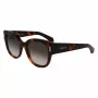 FERRAGAMO SF2007S-240 naisten kissansilmä-aurinkolasit Havana ruskea liukuväri 51 mm
