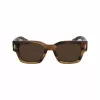 Ferragamo SF2010S-319 aurinkolasit miesten vihreä Havana neliömäinen asetaatti 52 mm