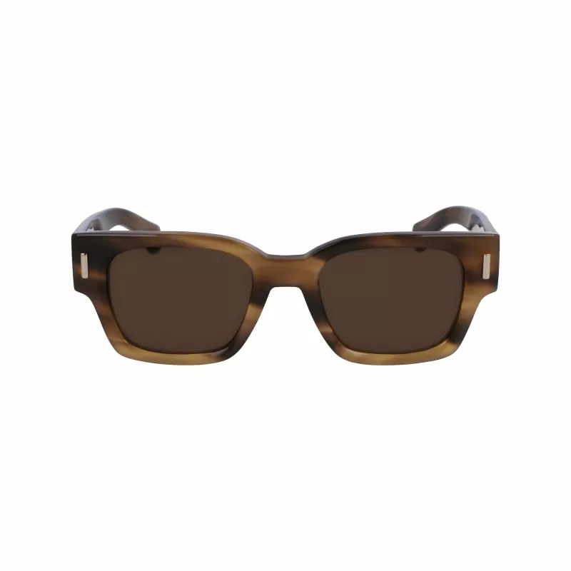 Ferragamo SF2010S-319 aurinkolasit miesten vihreä Havana neliömäinen asetaatti 52 mm