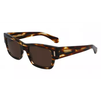FERRAGAMO SF2011S-216 miesten aurinkolasit tumma havanna ruskea liukuväri 53 mm