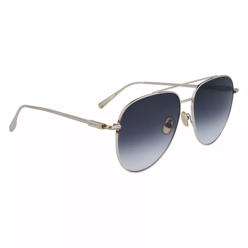 FERRAGAMO SF308S-715 miesten aurinkolasit Havana ruskea asetaatti 61 mm