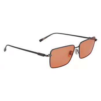 Ferragamo SF309S5715017 miesten aurinkolasit - musta asetaattikehys, harmaat polykarbonaattilinssit, 57 mm