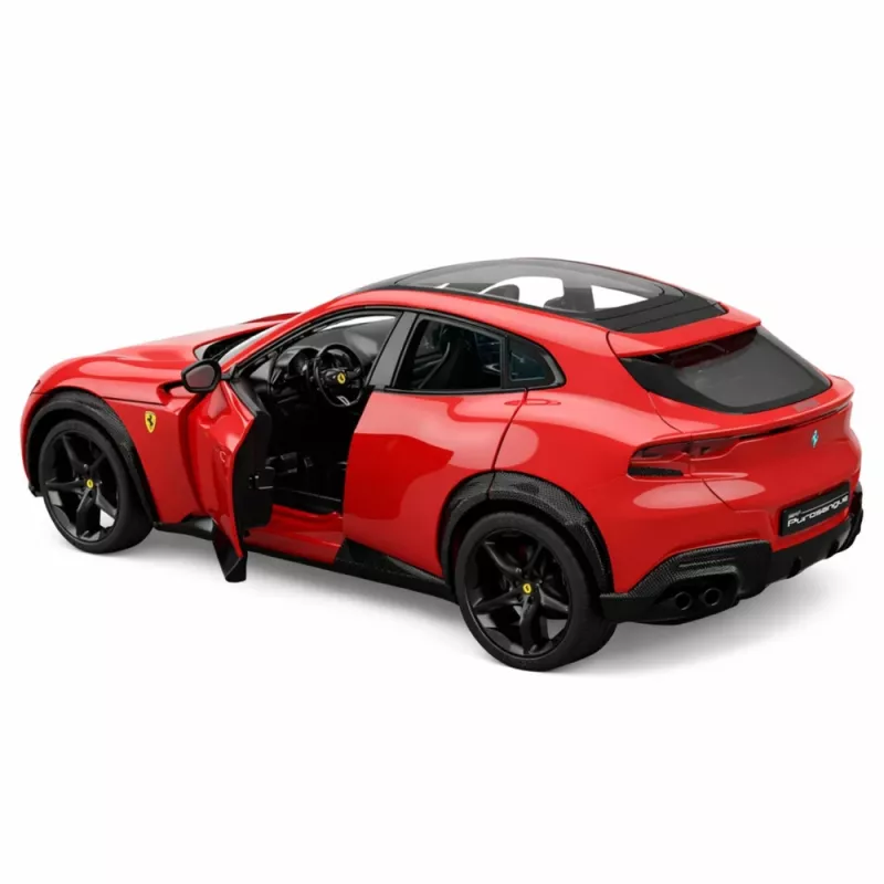 Ferrari Purosangue RC-kauko-ohjattava auto Rastar punainen 1:14