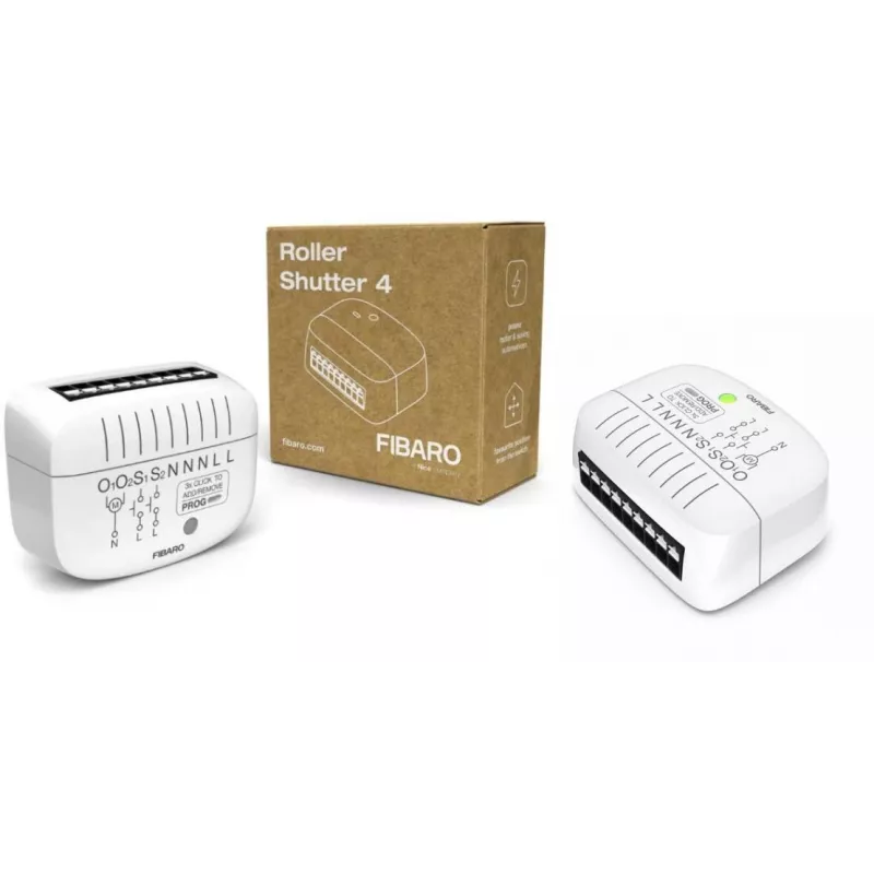 Fibaro FGR-224 Roller Shutter 4 Z-Wave Plus säle- ja rullaverho-ohjausmoduuli