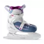 Fila J-ONE G ICE HR lasten taitoluistelukengät, säädettävät - EU 31-35, valkoinen/vaaleansininen