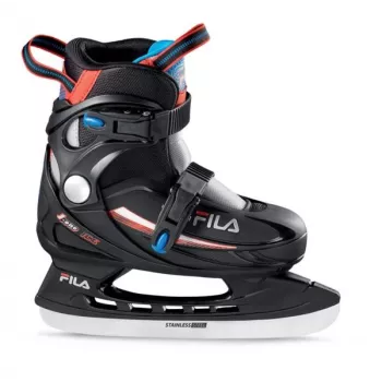 Fila J-One Ice HR Junior -jääkiekkomailat, musta/punainen/sininen, EU 31-35