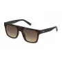 FILA miesten aurinkolasit SFI098-530878 musta suorakaiteen muotoinen 53 mm
