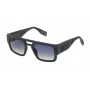 FILA SFI085500968 miesten suorakaiteen muotoiset aurinkolasit - mustat kehykset harmaat linssit 50/23/145 mm