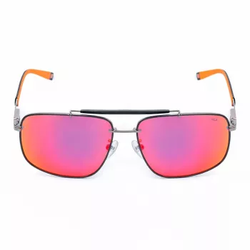 FILA SFI210V60K56R miesten aurinkolasit – musta kehys, harmaat linssit, 61 mm