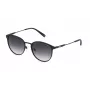 FILA SFI217-52531Y unisex-aurinkolasit - musta kehys, harmaat linssit, 52 mm