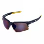 FILA SFI515-67U43B unisex-aurinkolasit - sporttinen suorakaidekehys, UV400-suoja, 67 mm linssit
