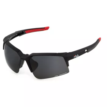 FILA SFI515 unisex-aurinkolasit mattamusta Smoke Grey 67mm