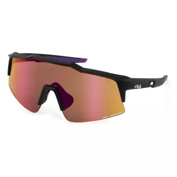 FILA SFI516-990965 unisex-aurinkolasit - Shield-kehys, savulinssi, UV400-suojaus