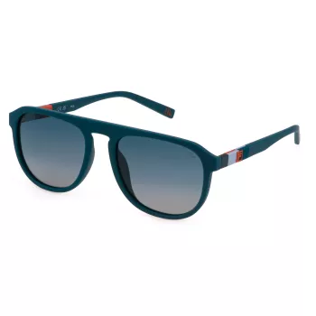 FILA unisex SFI528-566EMP aurinkolasit - suorakaiteen muotoinen kokokehys muovikehys - UV400-suoja - 56/19/145 mm