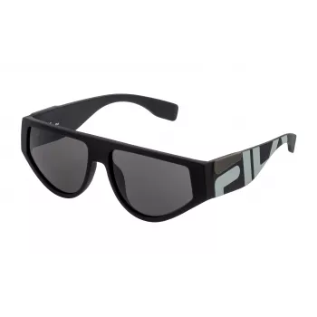 FILA unisex-aurinkolasit SF9364570U28 - musta kehys, harmaat linssit, 57 mm