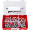 Fischer DUO-Line ruuvi- ja proppusarjan laatikko, 105 osaa, DUOPOWER & DUOTEC 535969