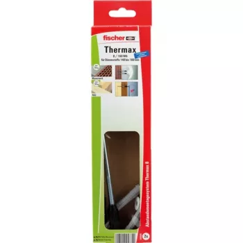 fischer THERMAX 8/160 M6 lämmöneristyksen etäasennusjärjestelmä, musta/harmaa, 2 kpl 045684