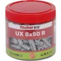 Fischer universaalitulppa UX 8x50 R reunalla - 75 kpl laatikossa 531026