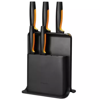 Fiskars Functional Form 6-osainen veitsiteline sarja 5 veitsellä