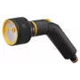 FISKARS monitoimisuihkupistooli 3 suihkutyyppiä kastelusuutin SoftGrip™, musta/oranssi