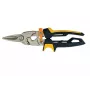 Fiskars PowerGear peltisakset, suora leikkaus, ruostumaton teräs, oranssi/musta, 21 cm, FS1027207