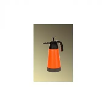 FISKARS paineruiskupullo 1,8 l käsipumppu puutarharuiskutin säädettävällä suuttimella, HDPE-säiliö, ergonominen kahva, musta/oranssi