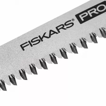 Fiskars Pro Compact taittuva saha, 160 mm terä, kaksi terää, SoftGrip-kahva, turvalukitus