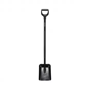 FISKARS SnowXpert Comfort lumikola D-kahvalla, musta, 131 cm