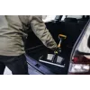 Fiskars X-series teleskooppinen autolapio (musta/oranssi)