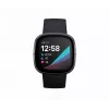 Fitbit Sense Graphite ruostumaton teräs Carbon Black