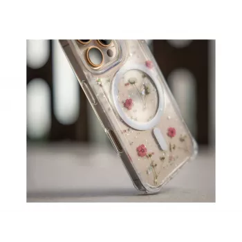 FIXED MagBloom kotelo Apple iPhone 17 Pro Max, Blush Plum