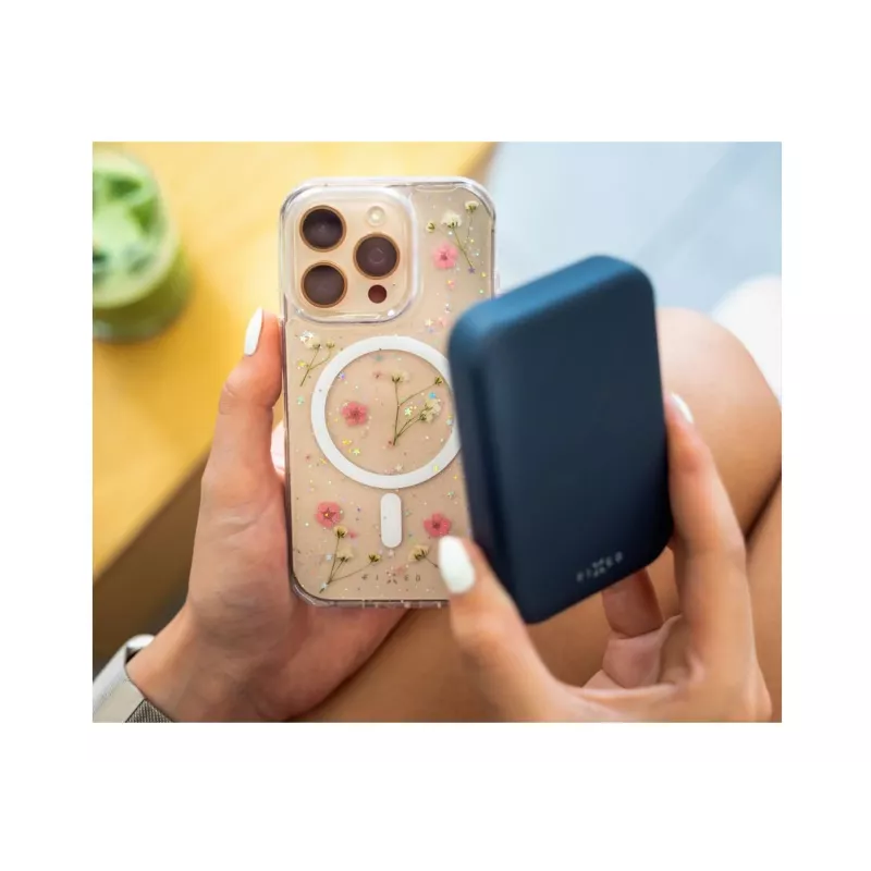 FIXED MagBloom kotelo Apple iPhone 17 Pro Max, Blush Plum