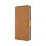 Fixed Opus Book Case Samsung Galaxy A37 5G, tekonahka, ruskea