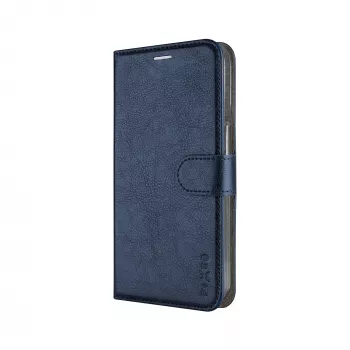 Fixed Opus Book Case Samsung Galaxy A57 5G, tekonahka, sininen