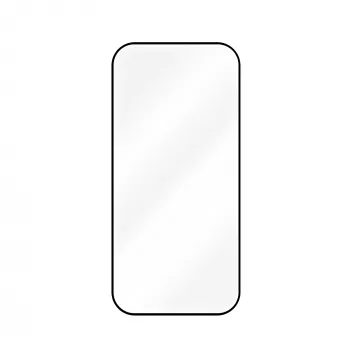 Fixed näytönsuojakalvo Samsung Galaxy A37 5G -laitteeseen - panssarilasi - musta - Full Cover 2.5D